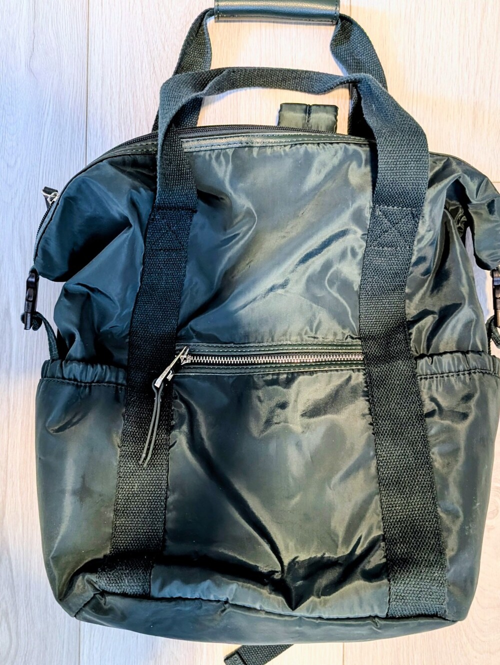 Madden Girl Booker Backpack- Dark Forest Green